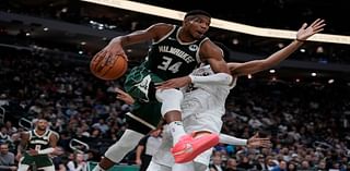 Bucks star Giannis Antetokounmpo out with muscle strain as Milwaukee visits unbeaten Cavaliers