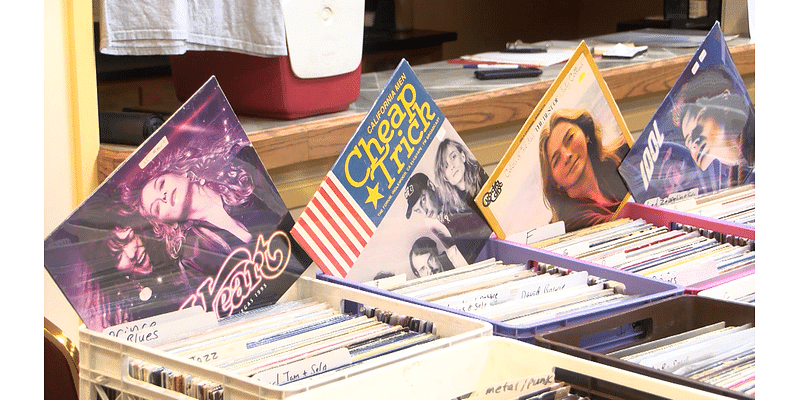 Vinyl record enthusiasts from all over gather for first of two events