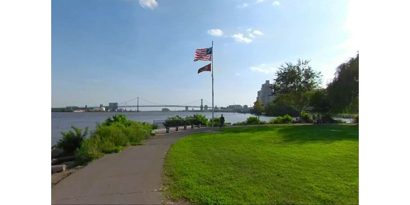 Human leg bones wash up in Philadelphia park