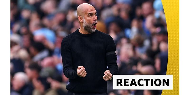 Pep Guardiola: Man City boss says Arsenal showed incredible commitment