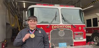 Junior firefighter recognized nationally for saving choking girl at Massachusetts restaurant