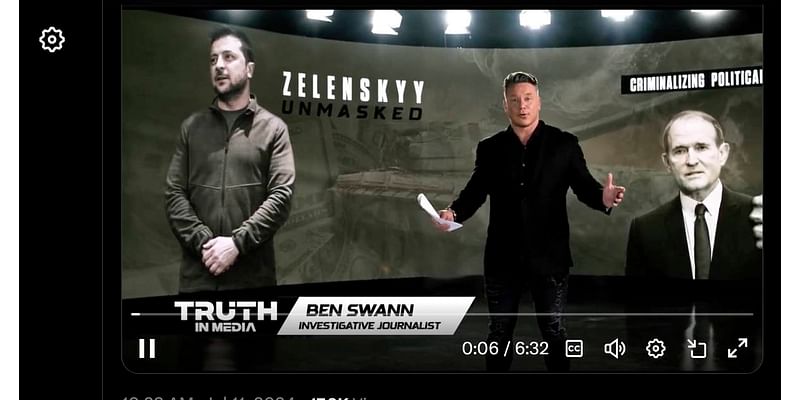 Right-wing influencers hyped anti-Ukraine videos made by a TV producer also funded by Russian media