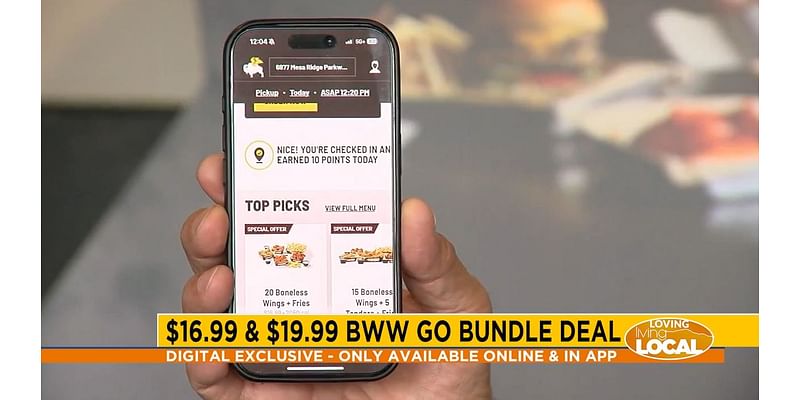 Feed the crew with Buffalo Wild Wings GO Bundles