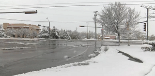 Santa Fe sees winter whiteout, storm system expected to stay through end of week