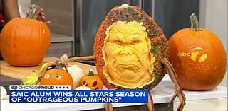 Chicagoland artist carves his way to success in all stars season of Outrageous Pumpkins