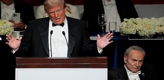 Trump delivers a pointed and at times bitter speech at Al Smith charity dinner