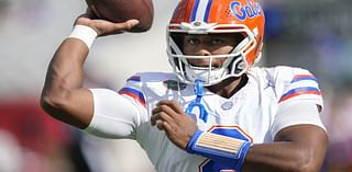 Florida freshman QB DJ Lagway leaves ‘Cocktail Party’ with an apparent hamstring injury