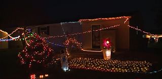 Oak Grove resident decorates home with thousands of lights for 92-year-old neighbor