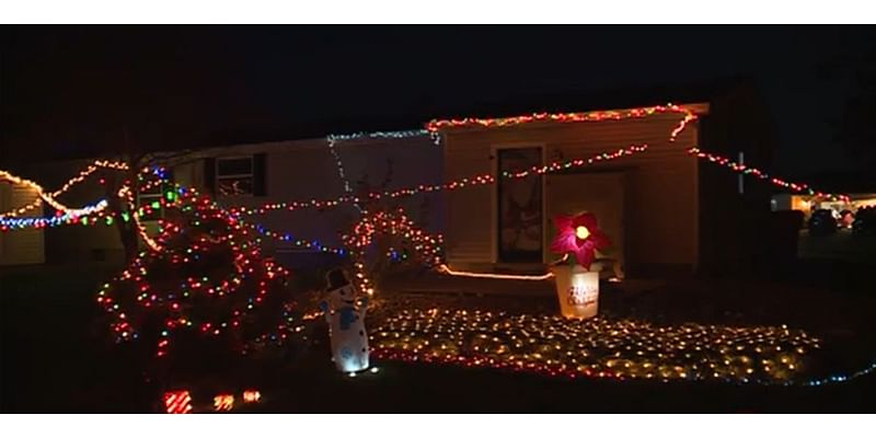 Oak Grove resident decorates home with thousands of lights for 92-year-old neighbor