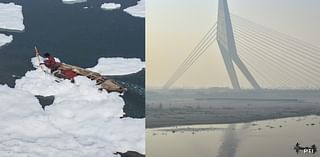 Smog Engulfs Delhi-NCR, Toxic Foam Blankets Yamuna River As Winter Approaches