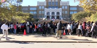 Little Rock Central High students stage walkout to protest against Arkansas LEARNS Act voucher system