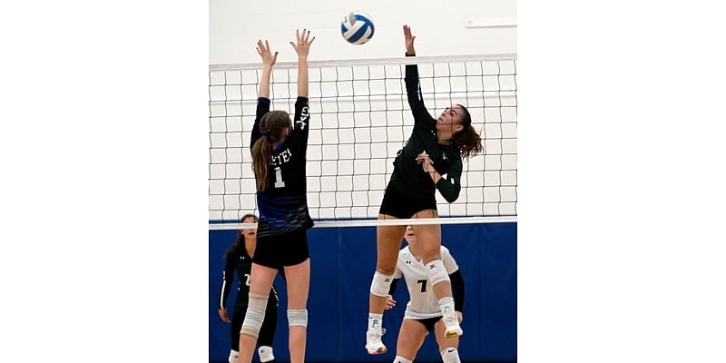 Twin Valley defeats Exeter in high school girls volleyball