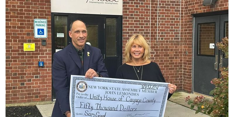 Assemblyman John Lemondes gets $50K for Unity House upgrades to Auburn facility