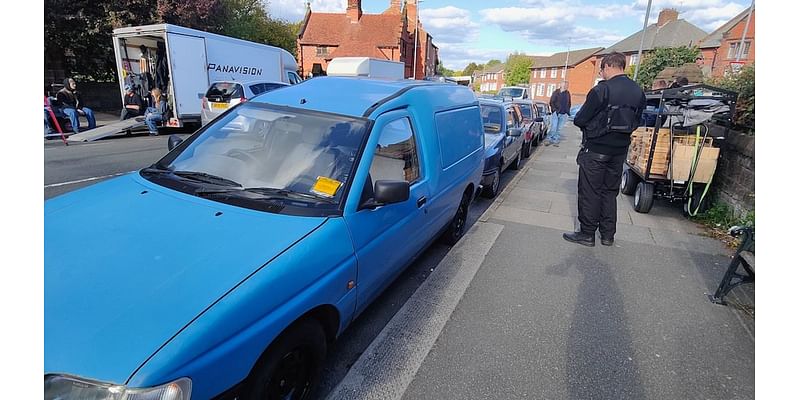 Daniel Day-Lewis's return to acting is hit by traffic wardens as jobsworth Cheshire West And Chester Council ticket cars being used on the shoot