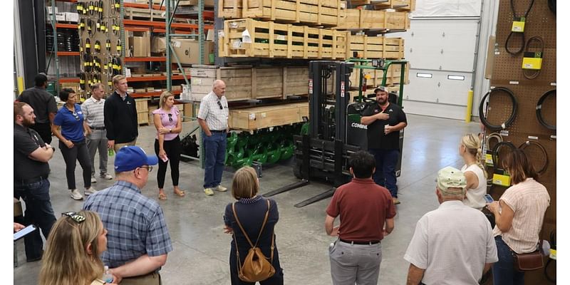 Columbus, Butler County and Schuyler chambers hold Ag Partners Tour