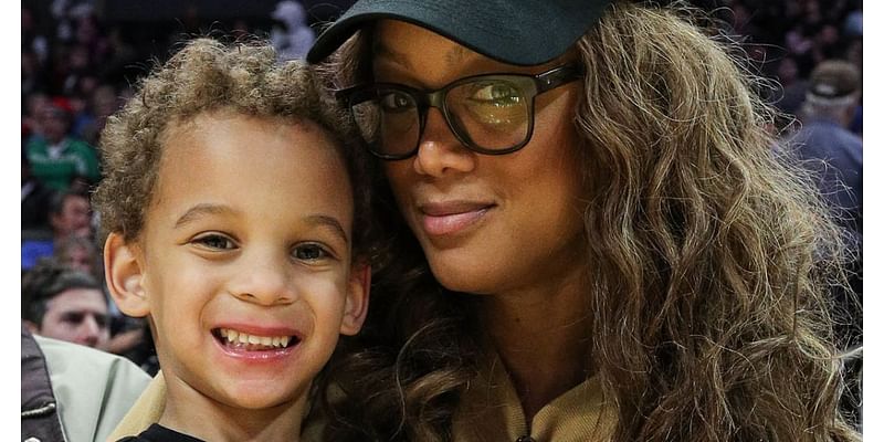 Tyra Banks says 8-year-old son is 'finally understanding' she's a model