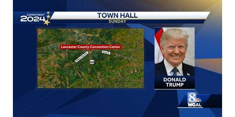 Donald Trump to host town hall in Lancaster, Pa.