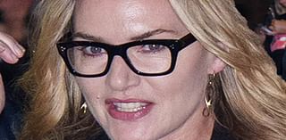 Kate Winslet is effortlessly chic in an oversized black blazer as she continues to promote her new film Lee in New York