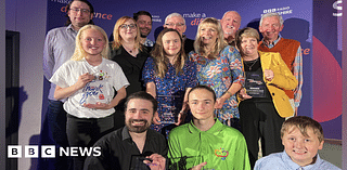 Shropshire winners celebrate at Make a Difference awards