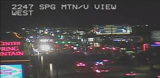 2 people hospitalized after suspected DUI crash in central Las Vegas valley