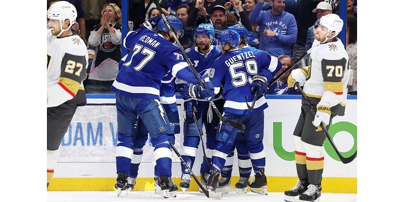 Nikita Kucherov, Lightning notch comeback win over Golden Knights