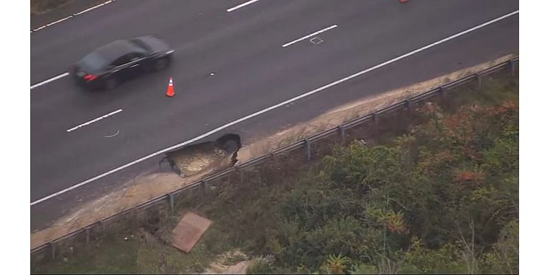 Sinkhole could cause ‘major' traffic impacts on I-495 in Haverhill