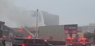 Firefighters Battle Blaze at Vacant Sawtelle Commercial Building on Bundy Drive