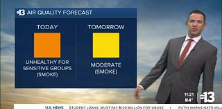 Smoke Possible, Cooler Next Week