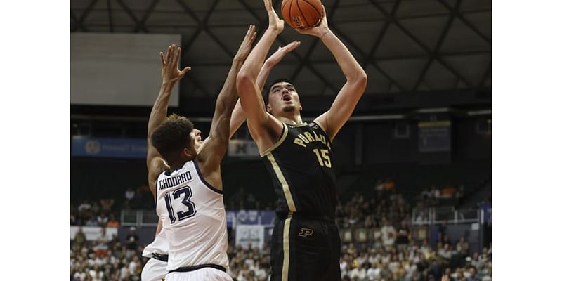 Edey's 28 points, 15 boards power No. 2 Purdue past No. 4 Marquette in Maui Invitational title game