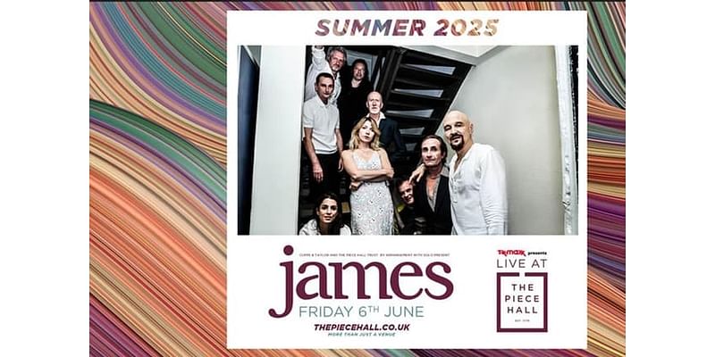 Indie heroes James announce a return to Yorkshire for summer 2025