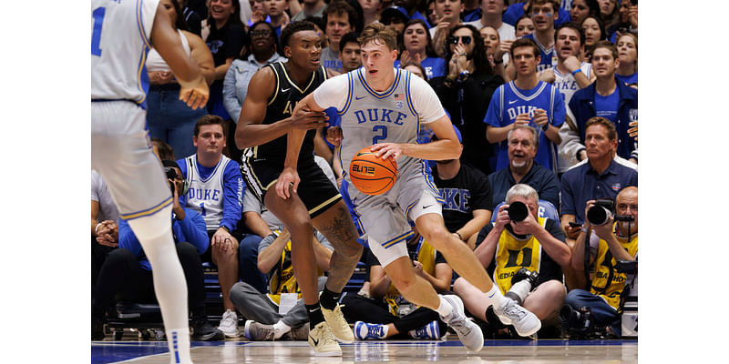 Cooper Flagg leads Duke to 100-58 rout over Army