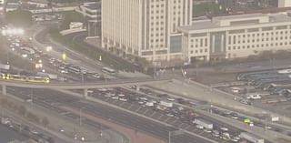 Traffic reopens on 101 Freeway in downtown LA after SigAlert lifted