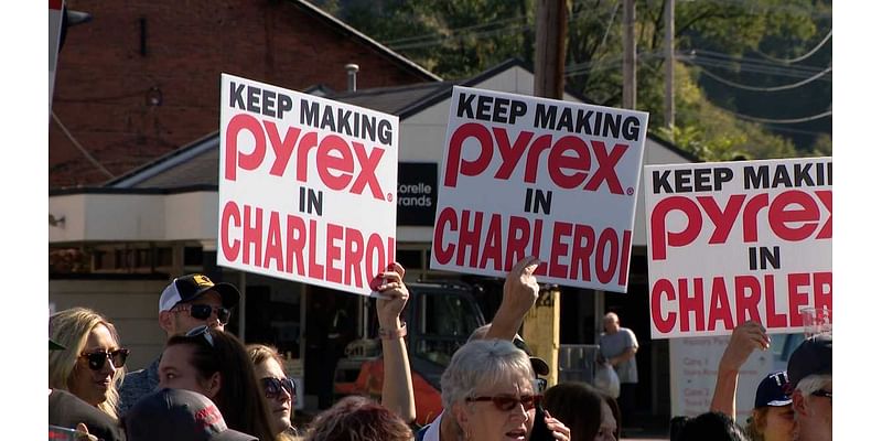 Rally held to save Anchor Hocking glass plant in Charleroi