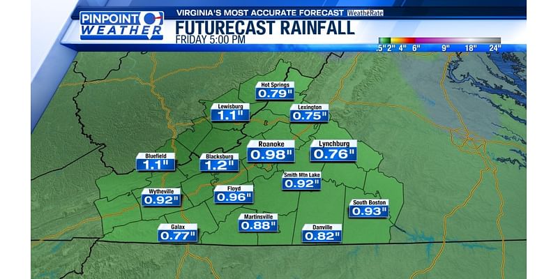 Pinpoint Weather: Dry Wednesday, wet Thursday