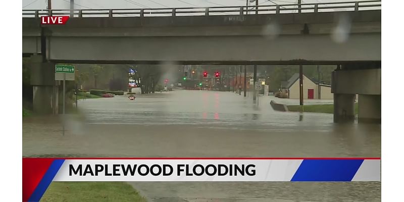 Flash floods in St. Louis County lead to road closures