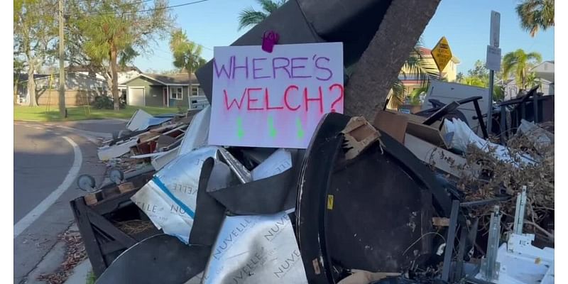 Shore Acres neighbors say they're now seeing rats because of piles of debris from hurricanes