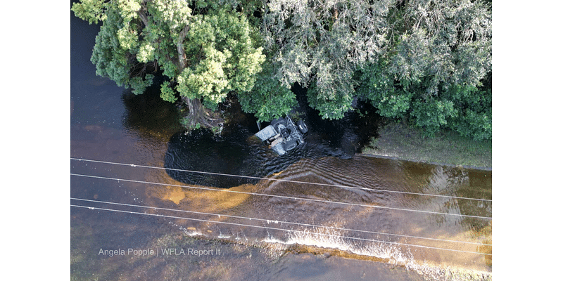 Pasco County deputy rescued after car overturns, becomes submerged in floodwaters