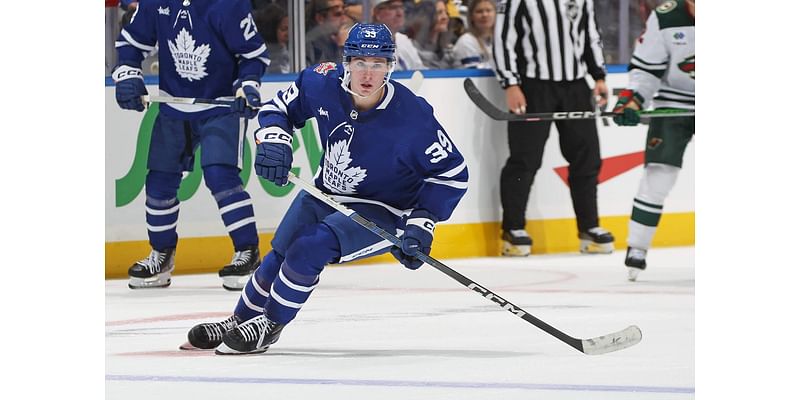 How does Fraser Minten fit into the Maple Leafs’ plans at centre?