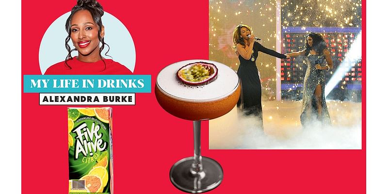 MY LIFE IN DRINKS: Singer and actress Alexandra Burke