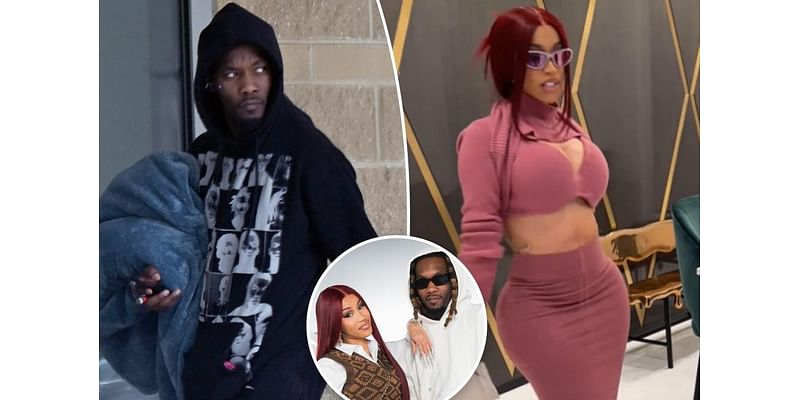 Twerking Cardi B ‘startled’ when estranged husband Offset turns up at same NYC club amid bitter divorce: report