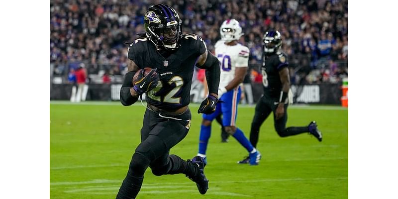 Ravens RB Derrick Henry is running hard — and way ahead of schedule