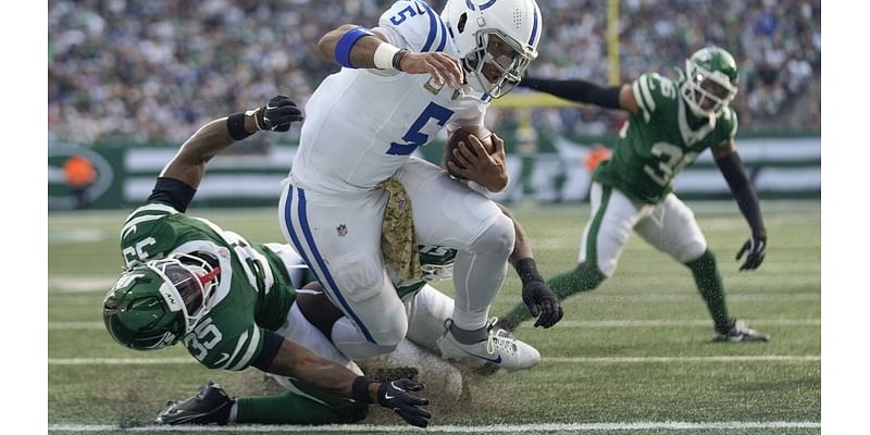 Josh Downs, Anthony Richardson team up to give Colts offense a jolt of energy in win over Jets