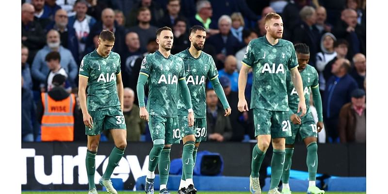 Tottenham extend unwanted record after second half capitulation against Brighton as Ange Postecoglou's side throw away 2-0 lead at the Amex