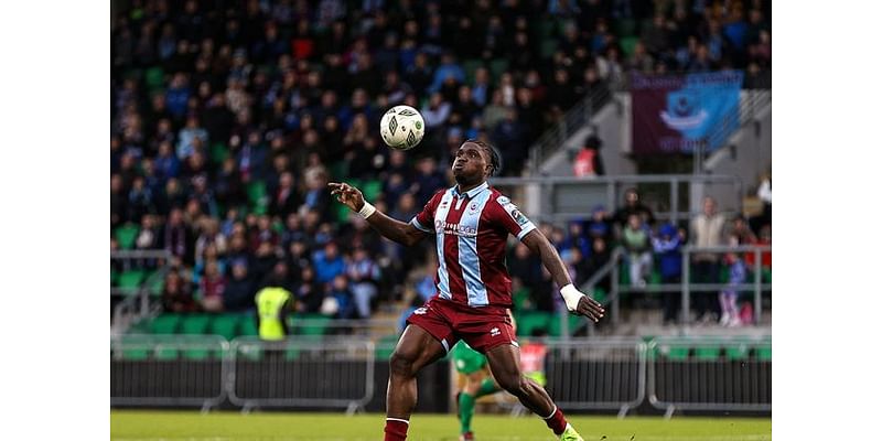 Drogheda’s play-off hero Pierrot coy on future