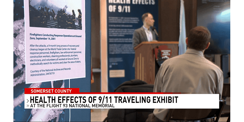 Flight 93 unveils new exhibit on lasting health effects of 9/11 first responders