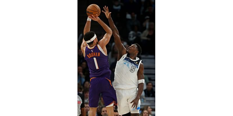 Randle hits 3 at the buzzer to lift Timberwolves over Booker, Suns with 120