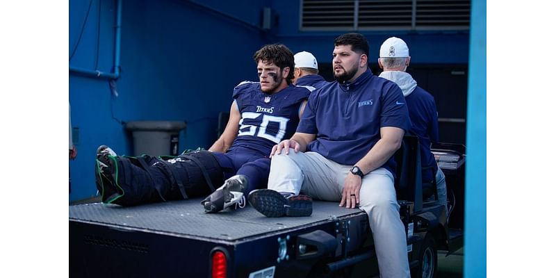 Titans LB Jack Gibbens out for season after ankle surgery