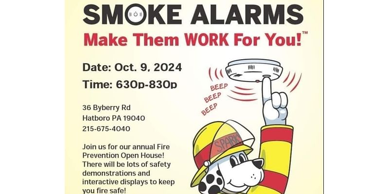 Enterprise Fire Company Holding Fire Prevention Open House