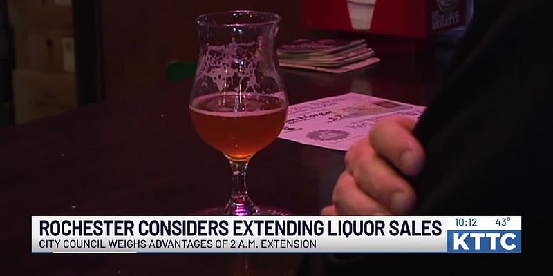 Rochester to potentially extend liquor sales