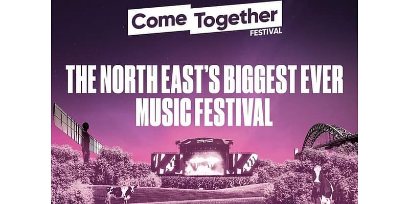 Prepare for the largest music festival in North East history when Come Together debuts next summer